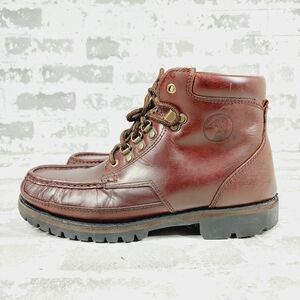 Duck Head Brown Leather Lace Up High Top Boots A307